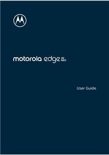 Motorola Edge 40 Neo manual. Smartphone Instructions.